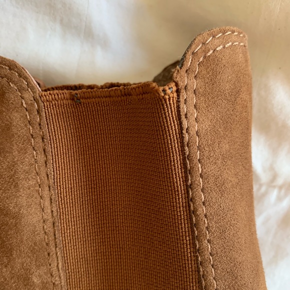 Steve Madden Argent Boots in Chestnut Suede 7.5 - Picture 5 of 5